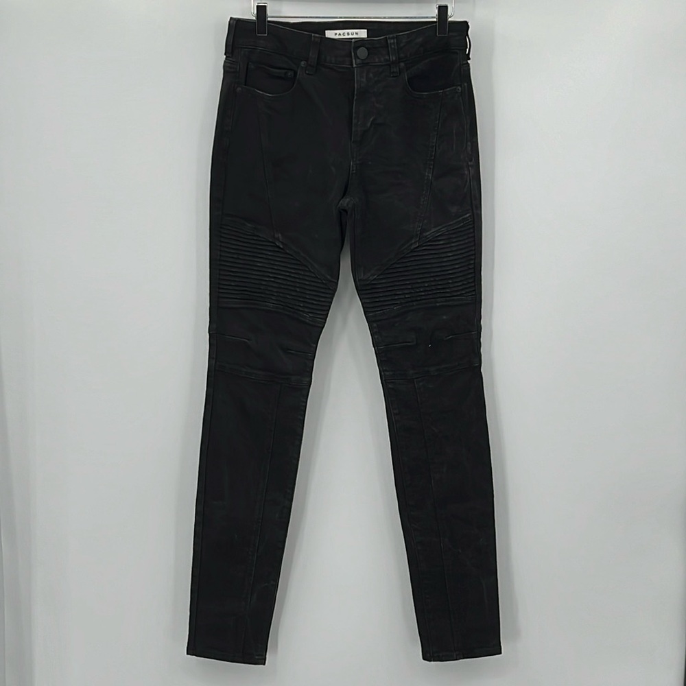 Pacsun Stacked Skinny Jeans in Black- Size 30x32